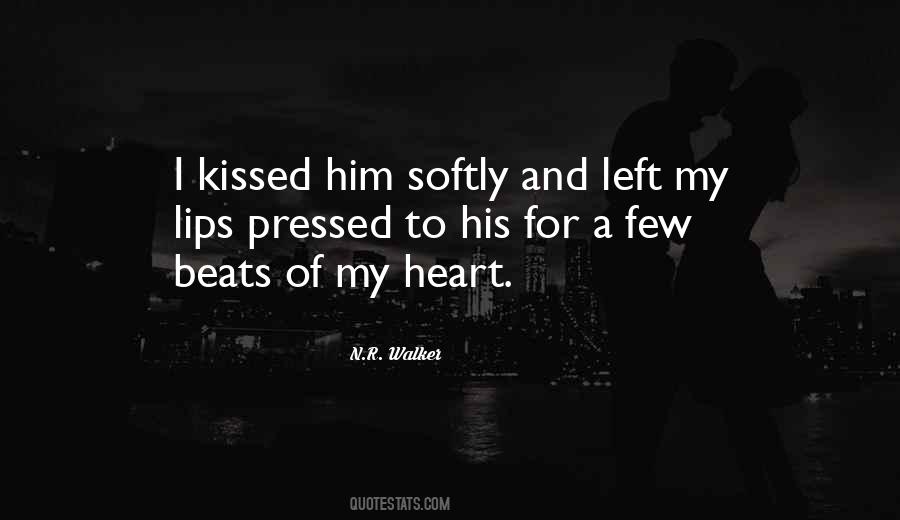 Kiss Love Quotes #37712