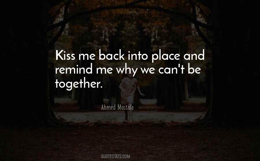 Kiss Love Quotes #5572