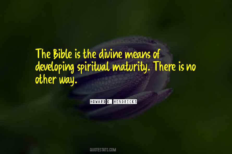 Spiritual Bible Quotes #1325428