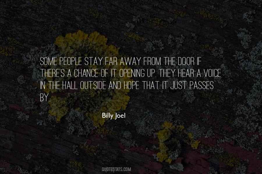 Hope And Chance Quotes #1063574