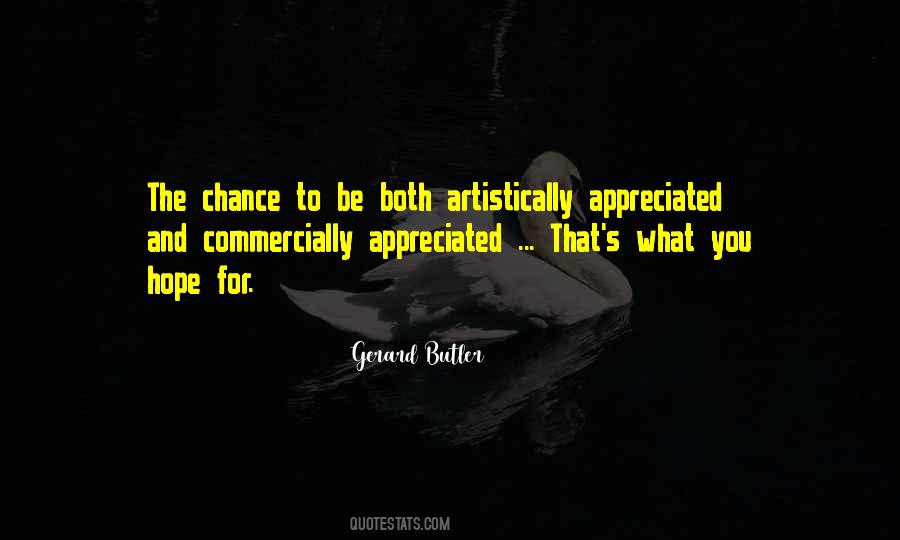 Hope And Chance Quotes #1412413