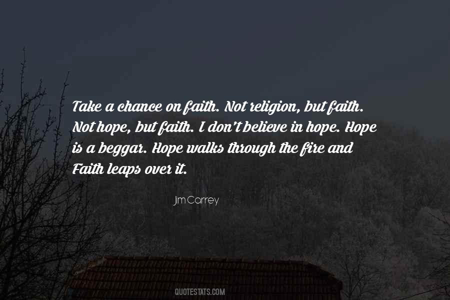 Hope And Chance Quotes #1759140