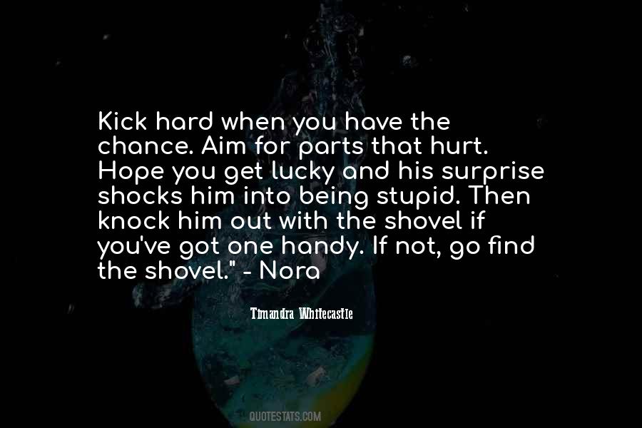 Hope And Chance Quotes #1777928