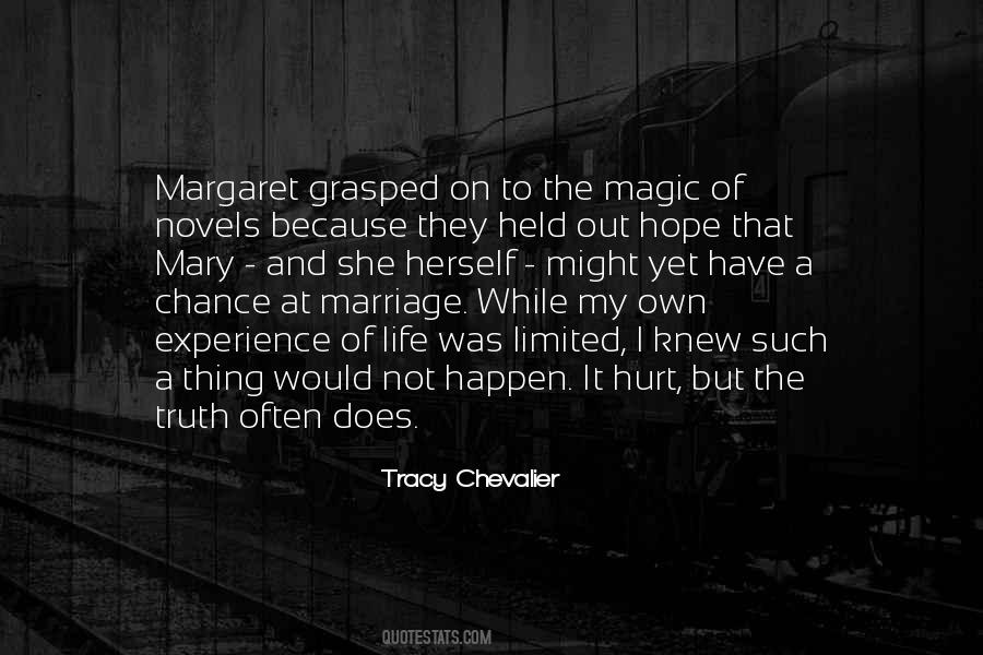 Hope And Chance Quotes #1848370