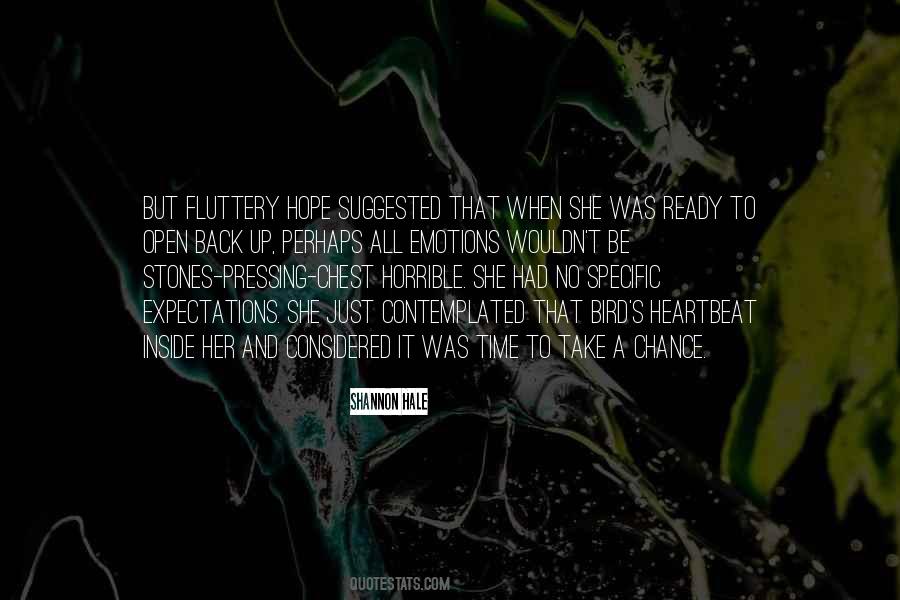 Hope And Chance Quotes #252180