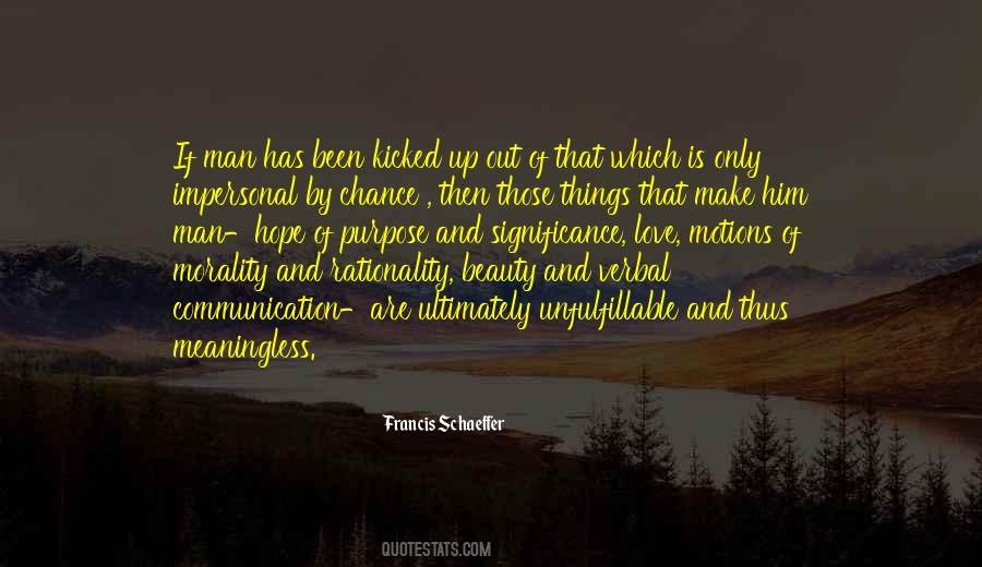 Hope And Chance Quotes #703633