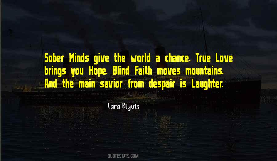 Hope And Chance Quotes #845171