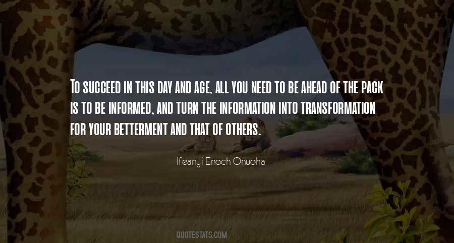 Leadership Transformation Quotes #750270