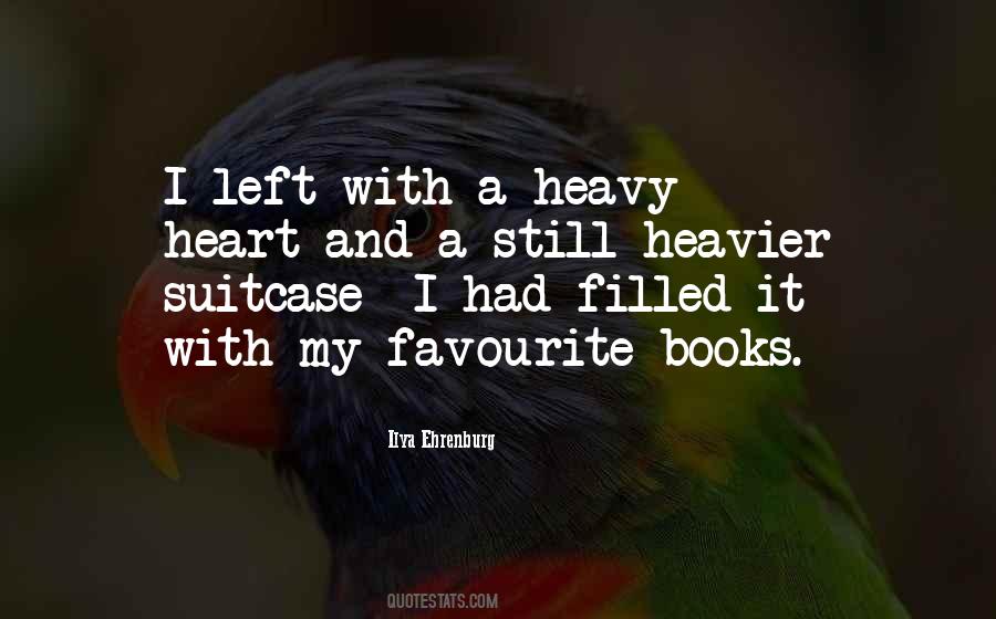 With A Heavy Heart Quotes #1791706
