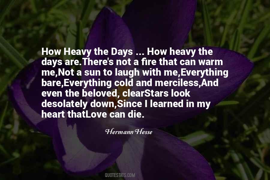 With A Heavy Heart Quotes #763194