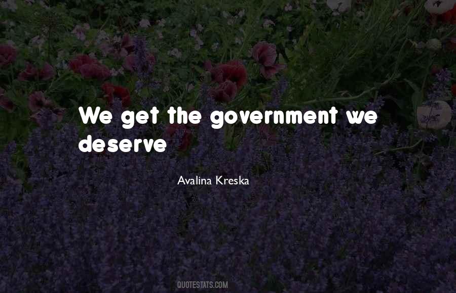Quotes About Goverment #1844081
