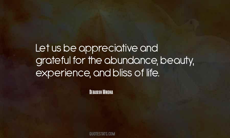 Appreciative Love Quotes #1314013