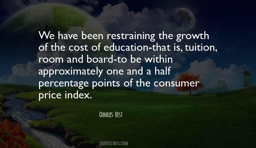 Quotes About The Cost Of Education #791683