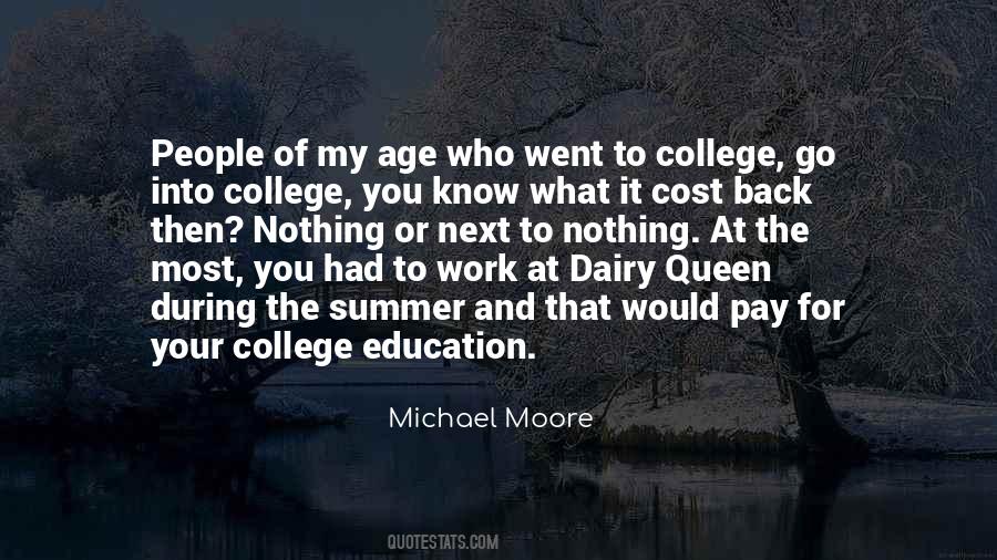 Quotes About The Cost Of Education #824151