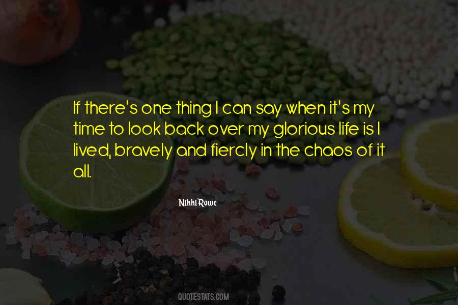 In All The Chaos Quotes #638580