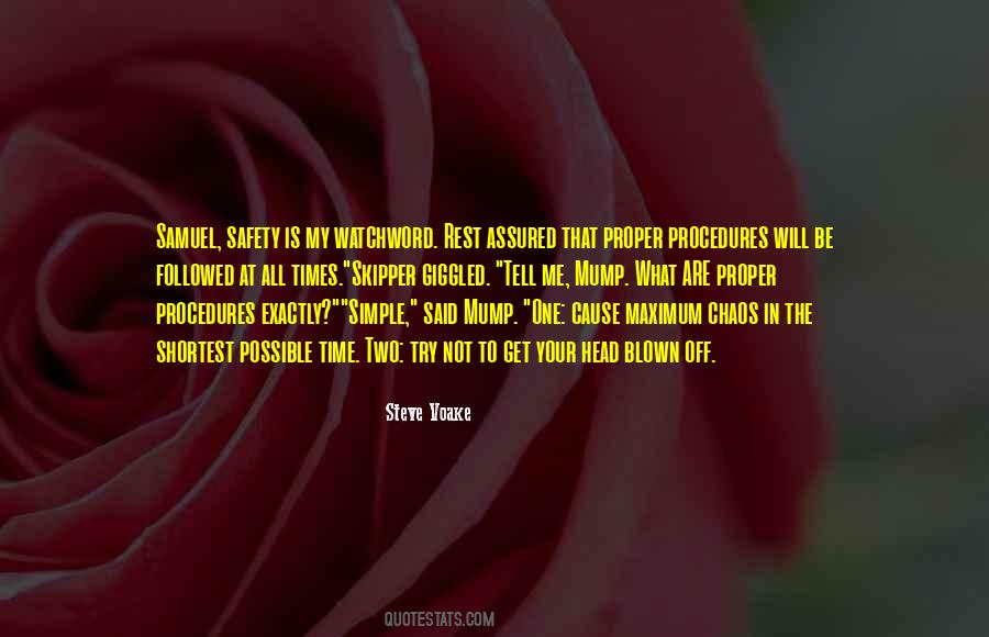 In All The Chaos Quotes #981232