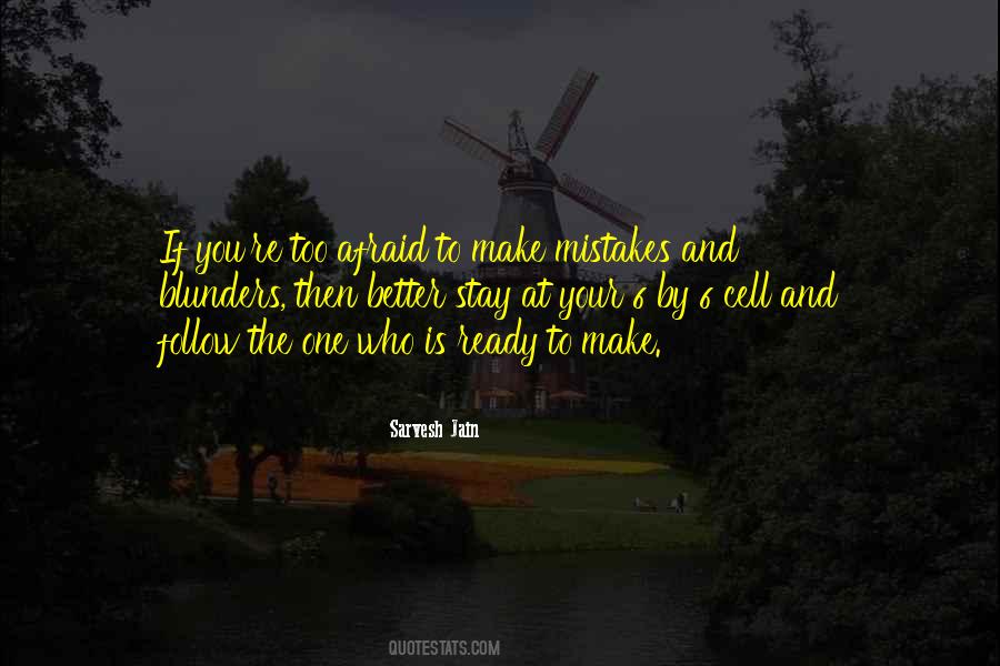 If You Stay Ready Quotes #306561