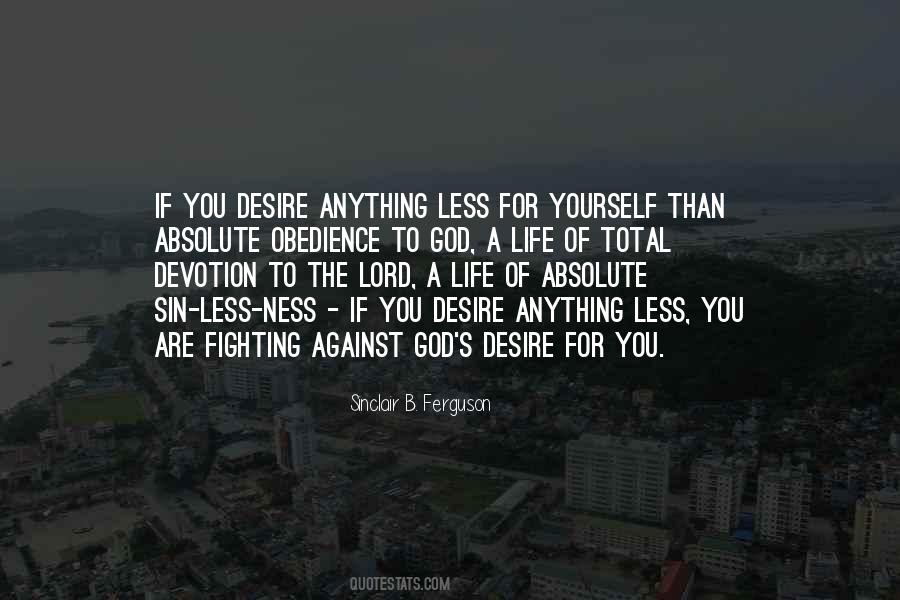 Obedience To The Lord Quotes #1241055
