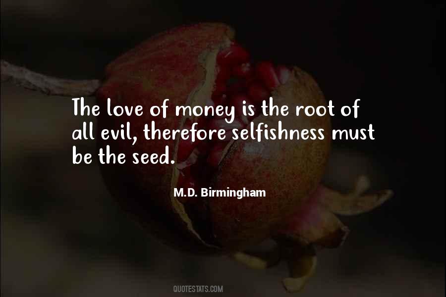 Money Evil Quotes #1451290