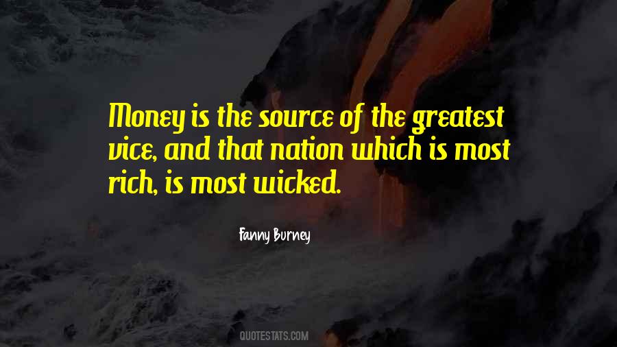 Money Evil Quotes #1702961