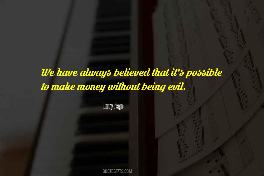 Money Evil Quotes #606561
