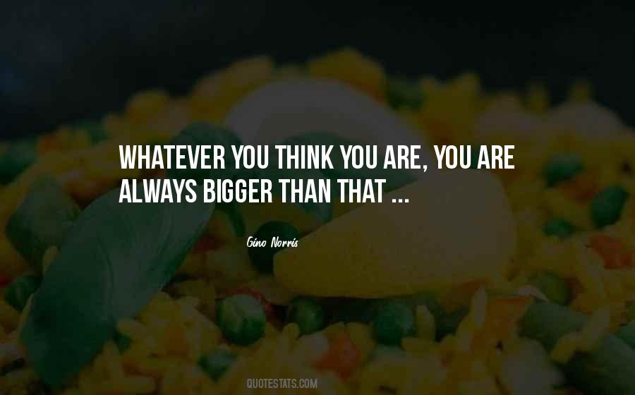 Bigger Goals Quotes #954958