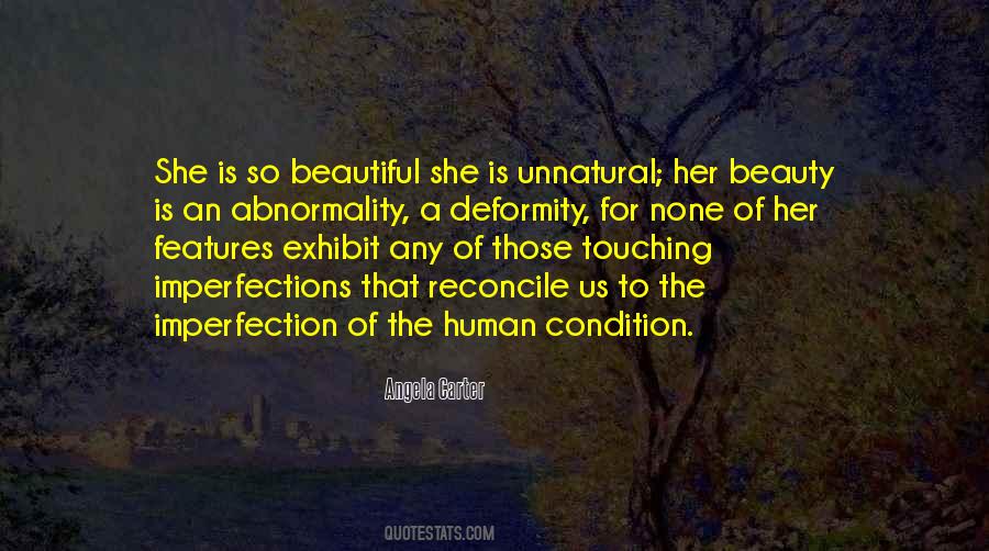 Quotes About Beauty Imperfection #157503