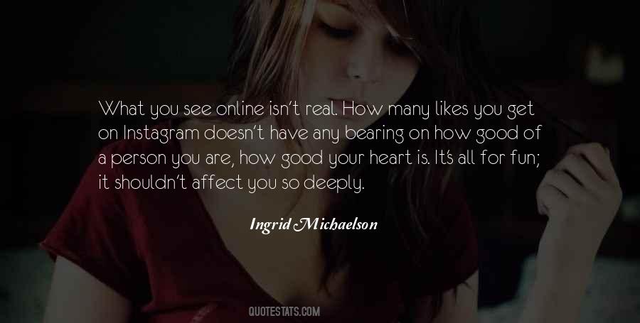 You Are Online Quotes #1490358