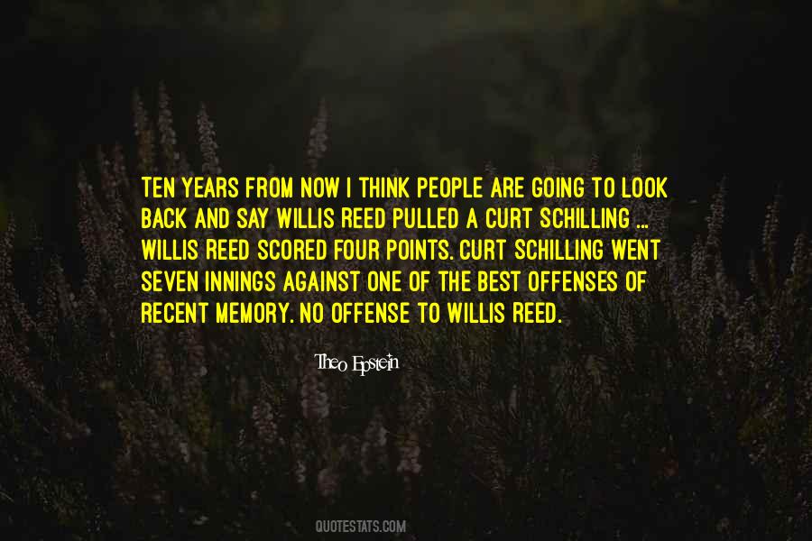 Look Back And Say Quotes #797423