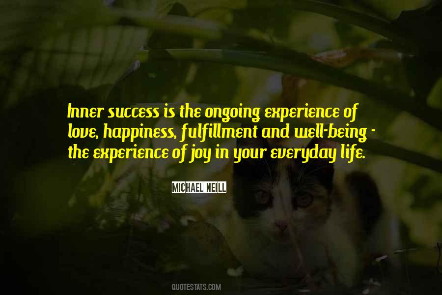 Experience Life Love Quotes #70008