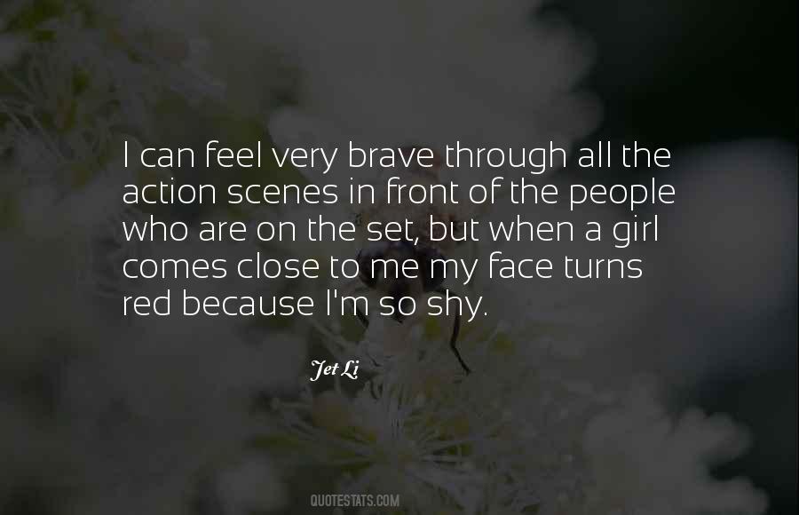 Feel Shy Quotes #1133477