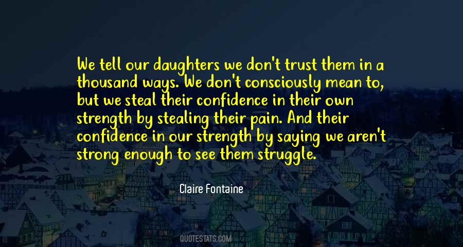 Our Daughters Quotes #851421