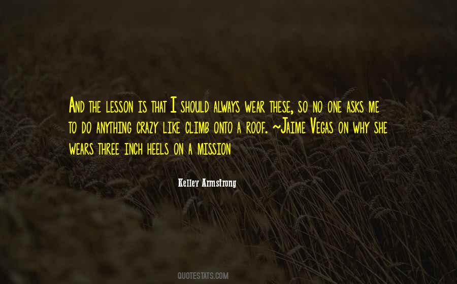 Wear Heels Quotes #1412708