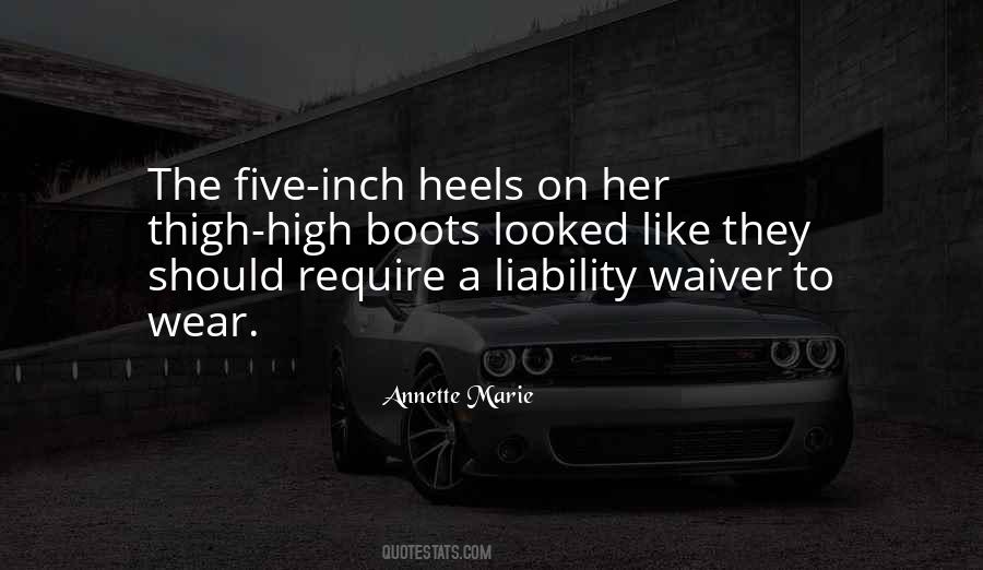 Wear Heels Quotes #1697319