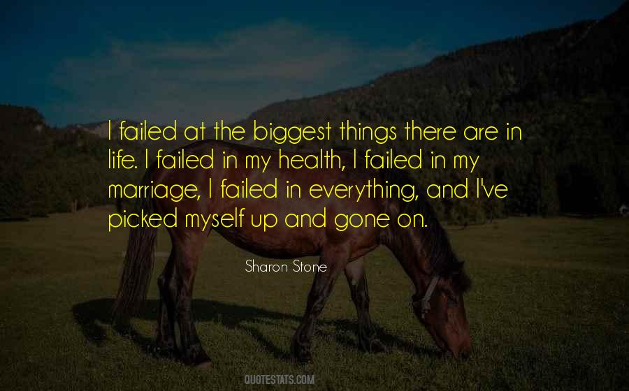 I Failed Myself Quotes #230923