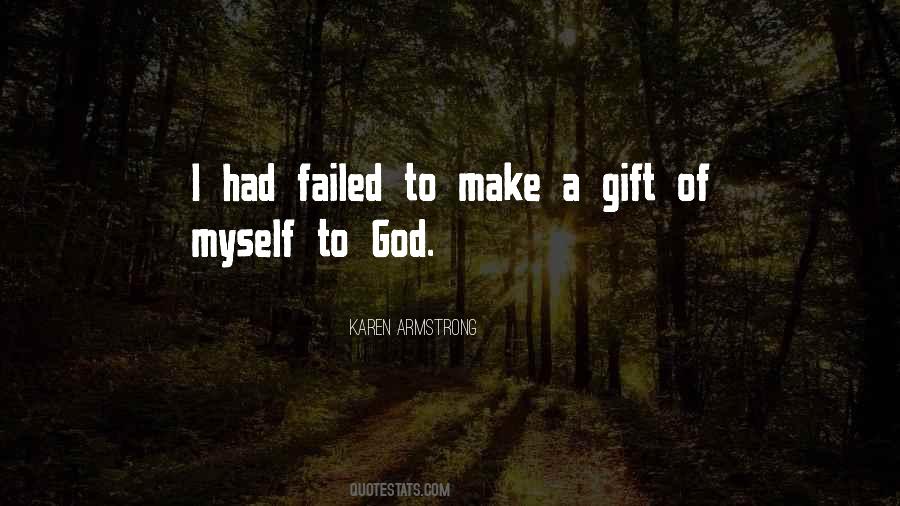 I Failed Myself Quotes #459488