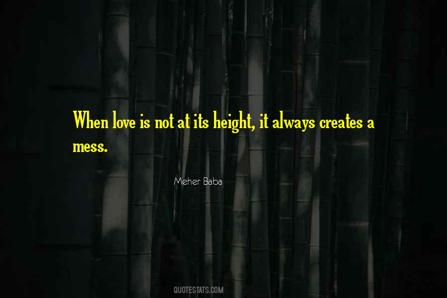 Height Love Quotes #304285