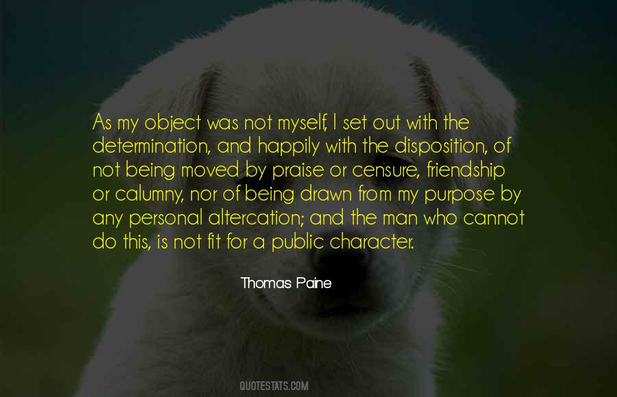 Personal Man Quotes #363716