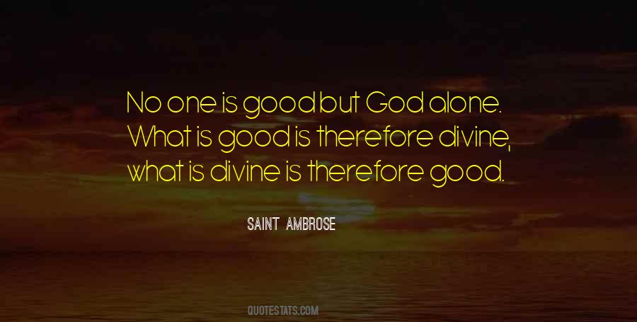 Alone God Quotes #86244