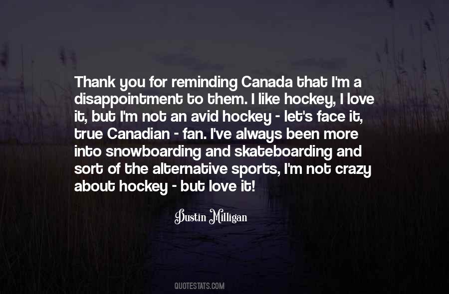 Hockey Canada Quotes #133930
