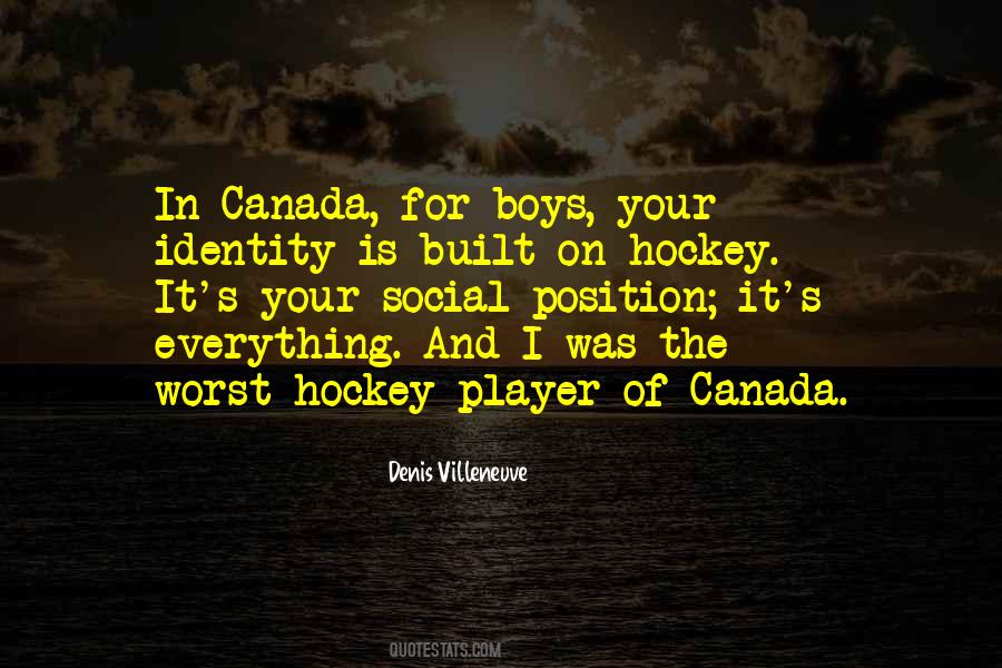 Hockey Canada Quotes #995201