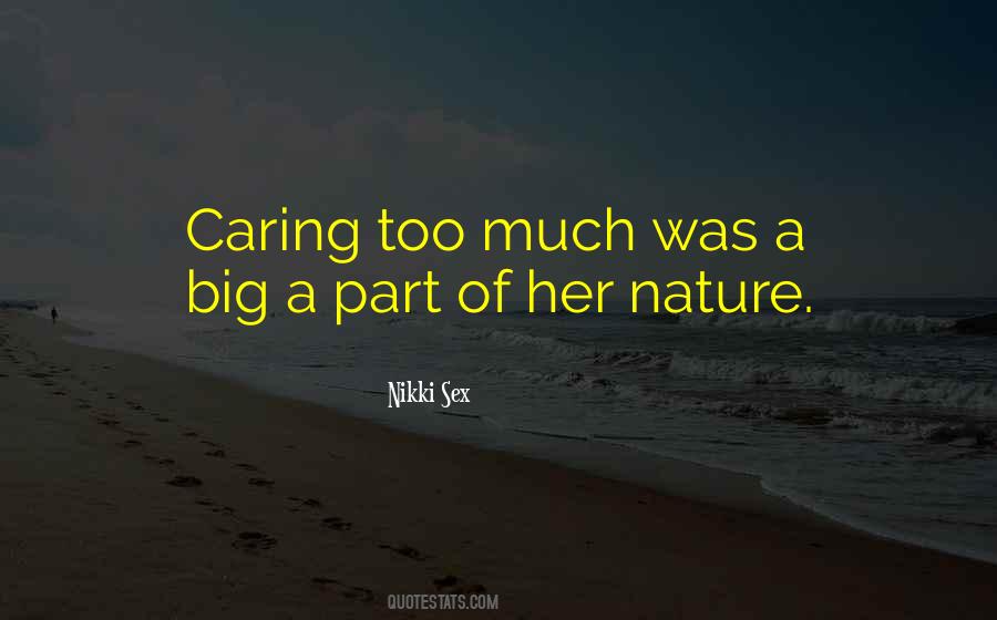 Caring Nature Quotes #164742