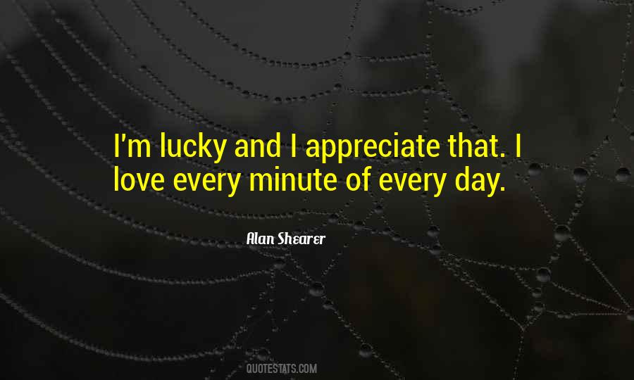 Lucky And Love Quotes #309845