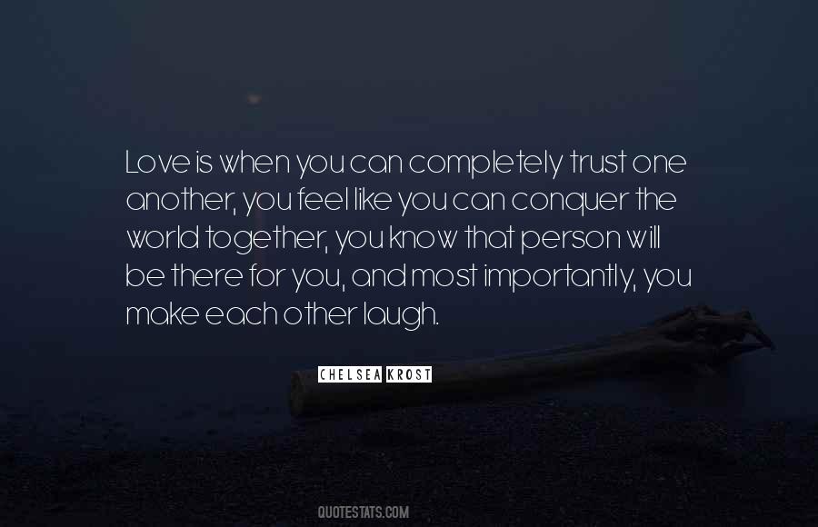 Conquer The World Together Quotes #66085