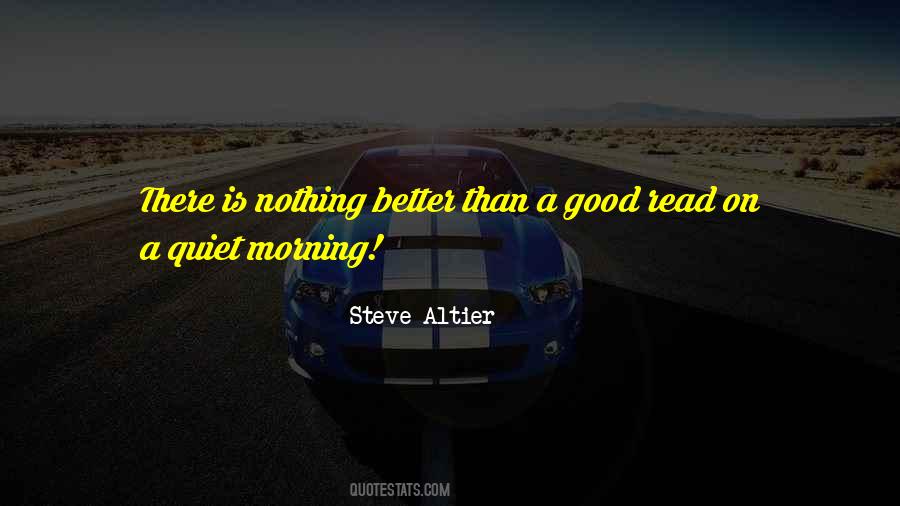 Morning Quiet Quotes #811876
