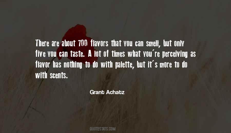 Smell Of You Quotes #1033163