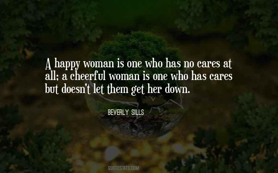 A Woman Who Cares Quotes #825076