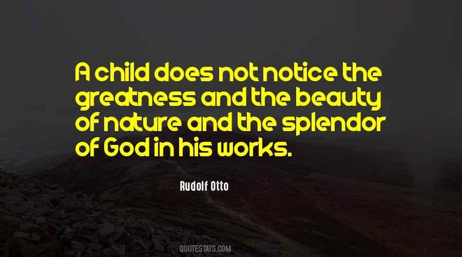 Nature Beauty God Quotes #1566691