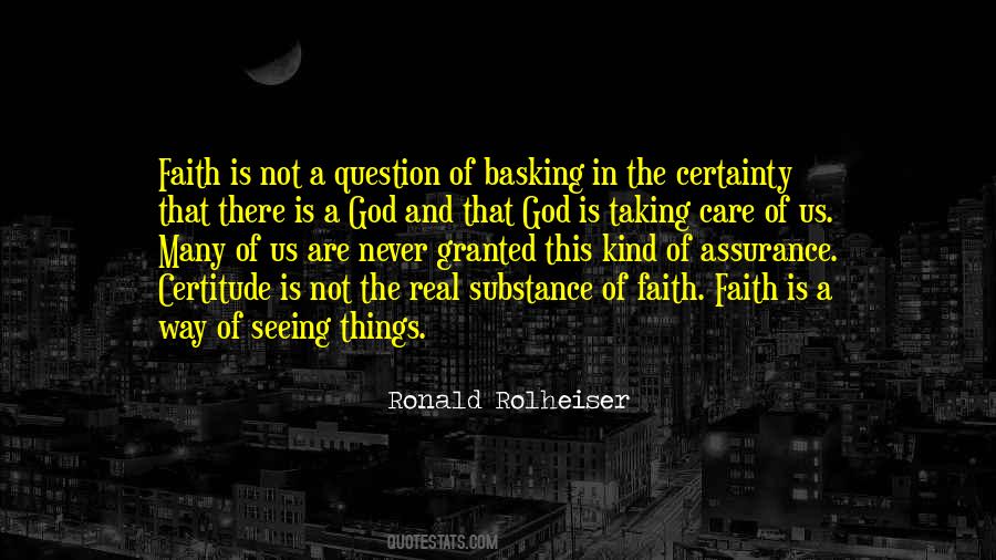 Question Faith Quotes #1180856