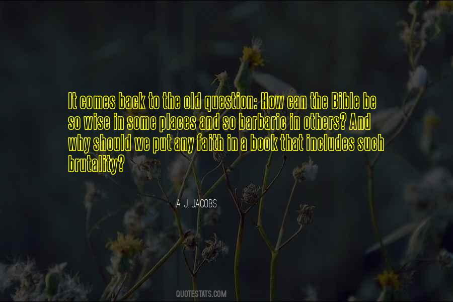 Question Faith Quotes #1238368